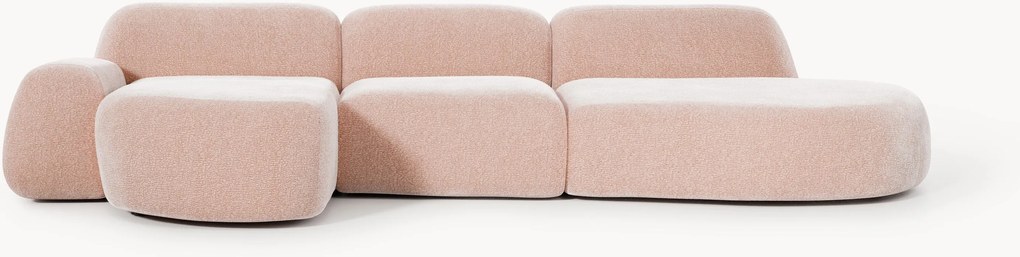 Modulárna rohová pohovka Wolke (4-miestna)