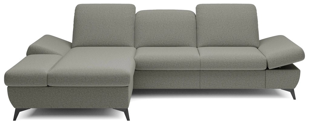 Rohová sedacia súprava Harpie (sivá) (L). Akcia -10%. Vlastná spoľahlivá doprava až k Vám domov. 1097976