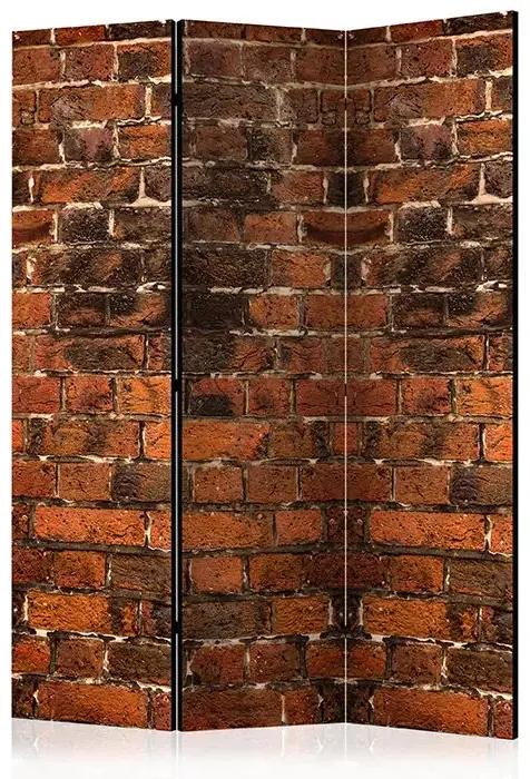 Paraván - Brick Shadow [Room Dividers] Veľkosť: 135x172, Verzia: Akustický