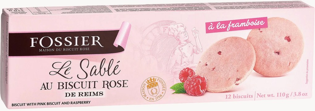 Sušienky Pink Biscuit & Raspberry