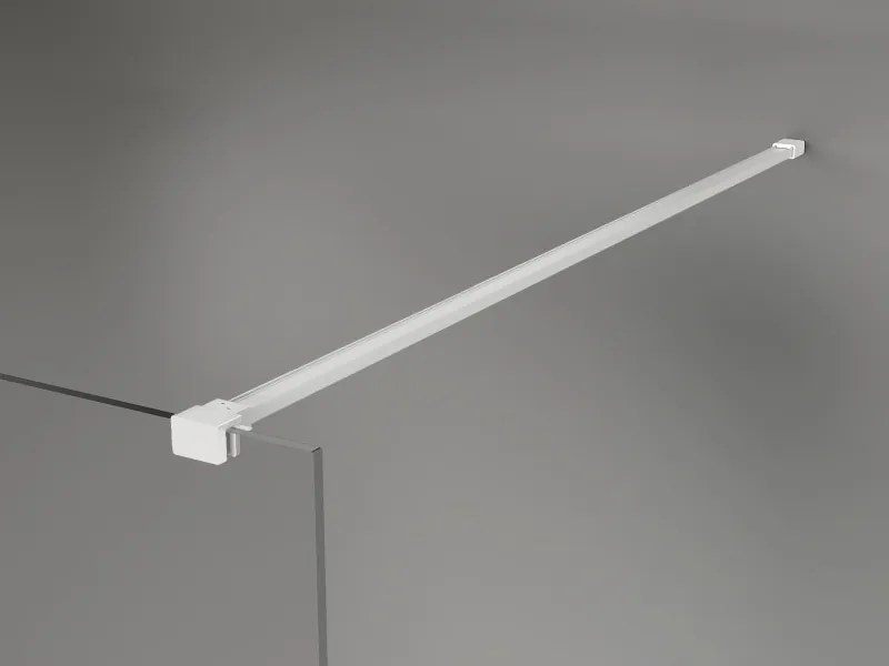 Mexen Lunar sprchová stena ľavá 100 x 200 cm, 8mm číre sklo, biela, 830-100-000-20-00-L