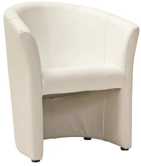 Křeslo TM-1 eko kůže krémové