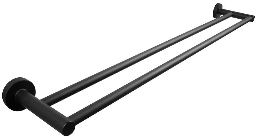 Nástenný dvojitý vešiak carbon čierny CKB-7432 99