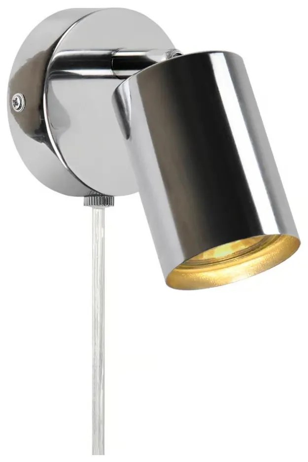 Nordlux - Nástenné bodové svietidlo EXPLORE 1xGU10/7W/230V lesklý chróm