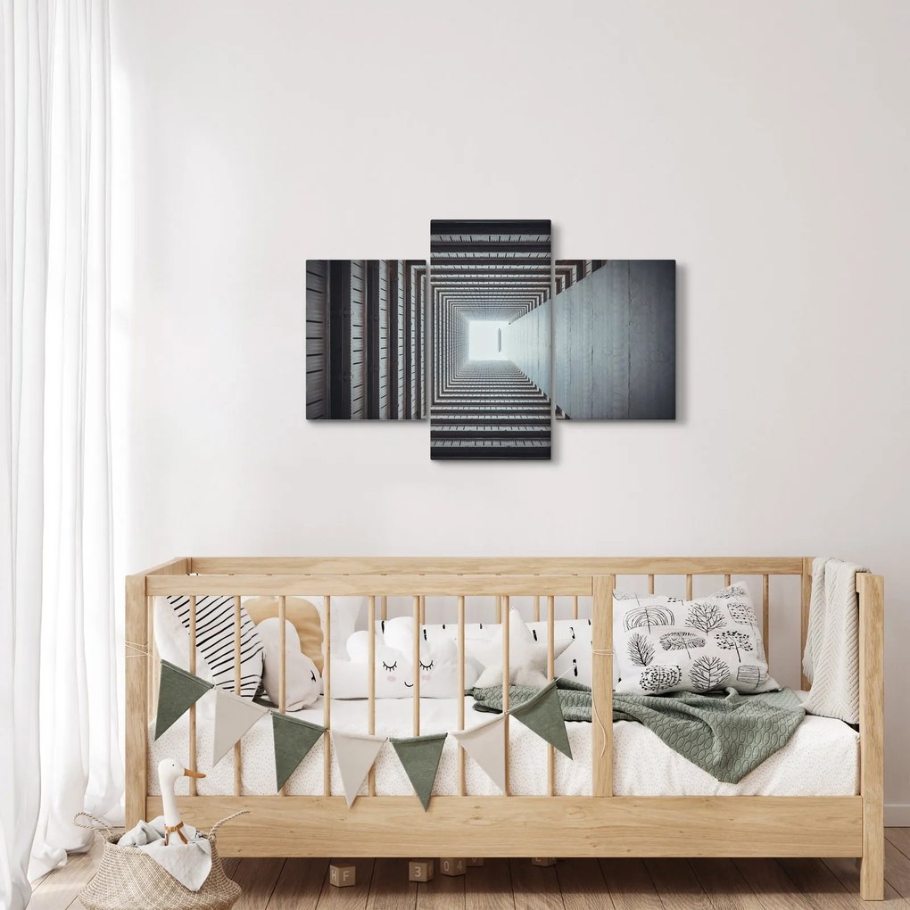 Obraz - Pohľad zvnútra budovy (90x60 cm)