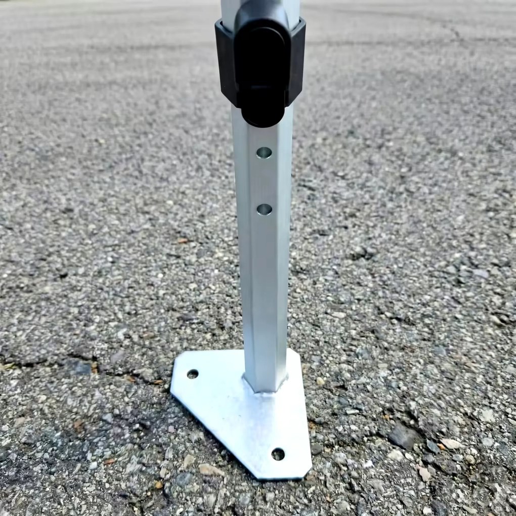 BRIMO Záhradný Párty Stan 3x4,5 m: Váš Kútik pre Relax a Oslavy - bez stien - Biela 36