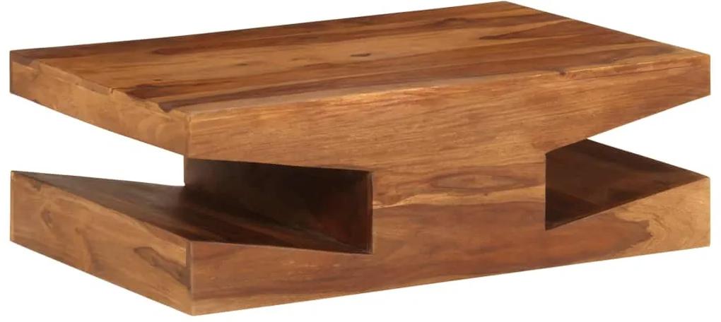 246255 Edco Konferenčný stolík 90x60x30  cm masívne sheeshamové drevo