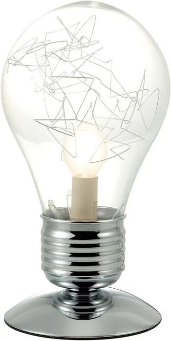 Stolová lampa v tvare žiarovky Brandani, 16 × 31,5 cm