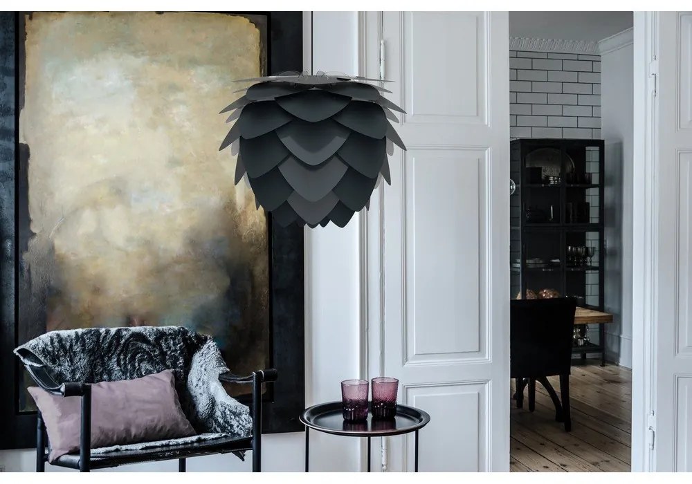 Antracitovosivé tienidlo ø 59 cm Aluvia – UMAGE