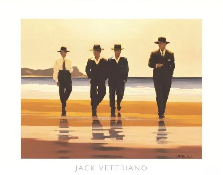 Umelecká tlač The Billy Boys, 1994, Jack Vettriano