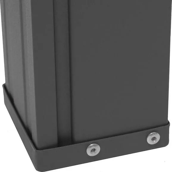 Bočná markíza 200 x 300 cm SPRINGOS AW0009 - tmavosivá