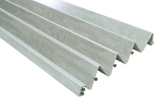 Skladacie dvere 001P 61 imitácia betónu 80 cm