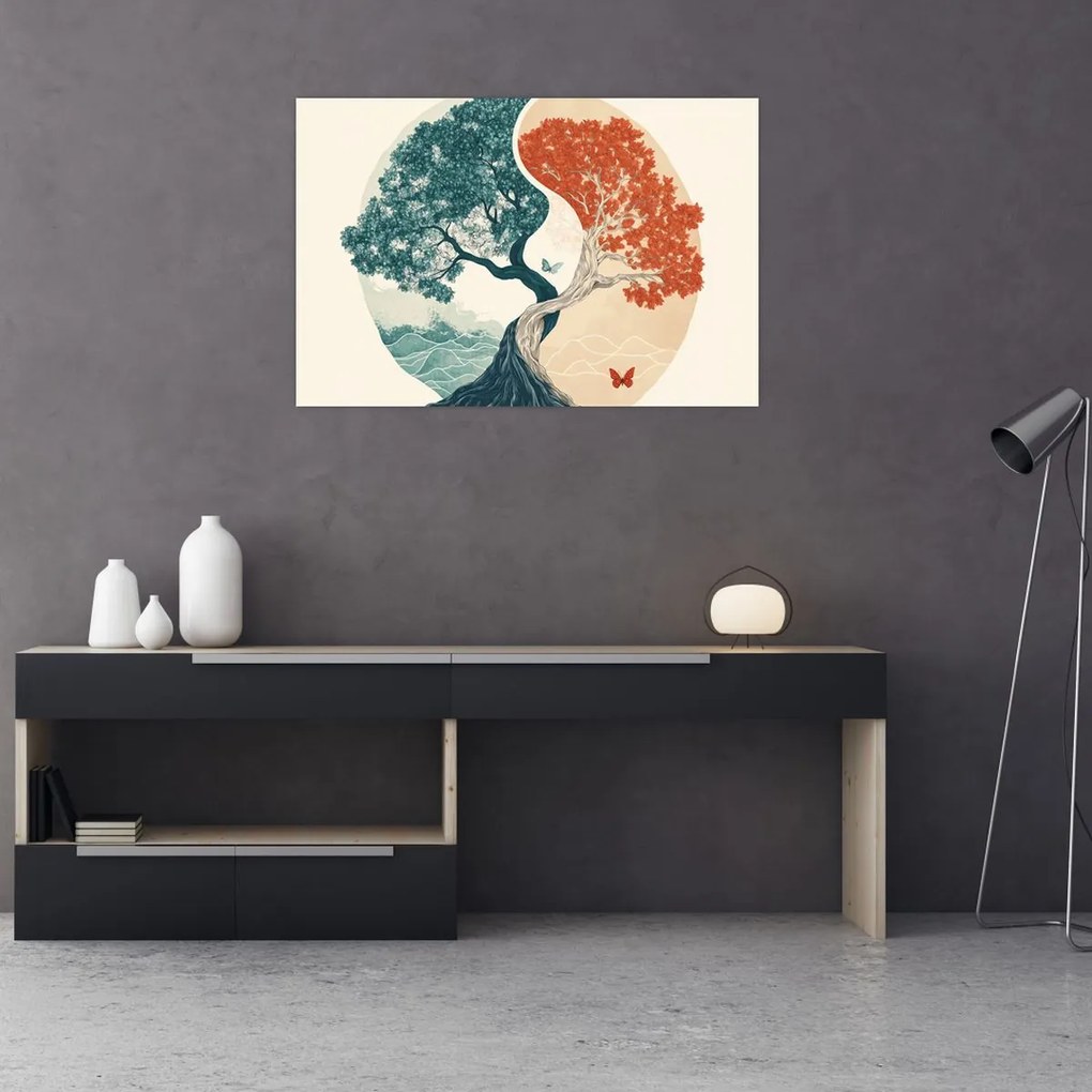 Obraz – Strom plný energie (90x60 cm)
