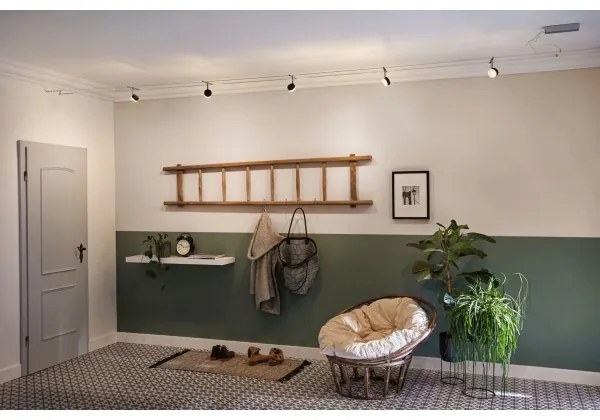 Paulmann 94457 - SADA 5xLED/4W bodových svietidiel do lanového systému CLEAR 230V