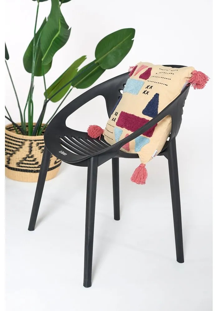 Čierne záhradné kreslo Bonami Essentials Joanna