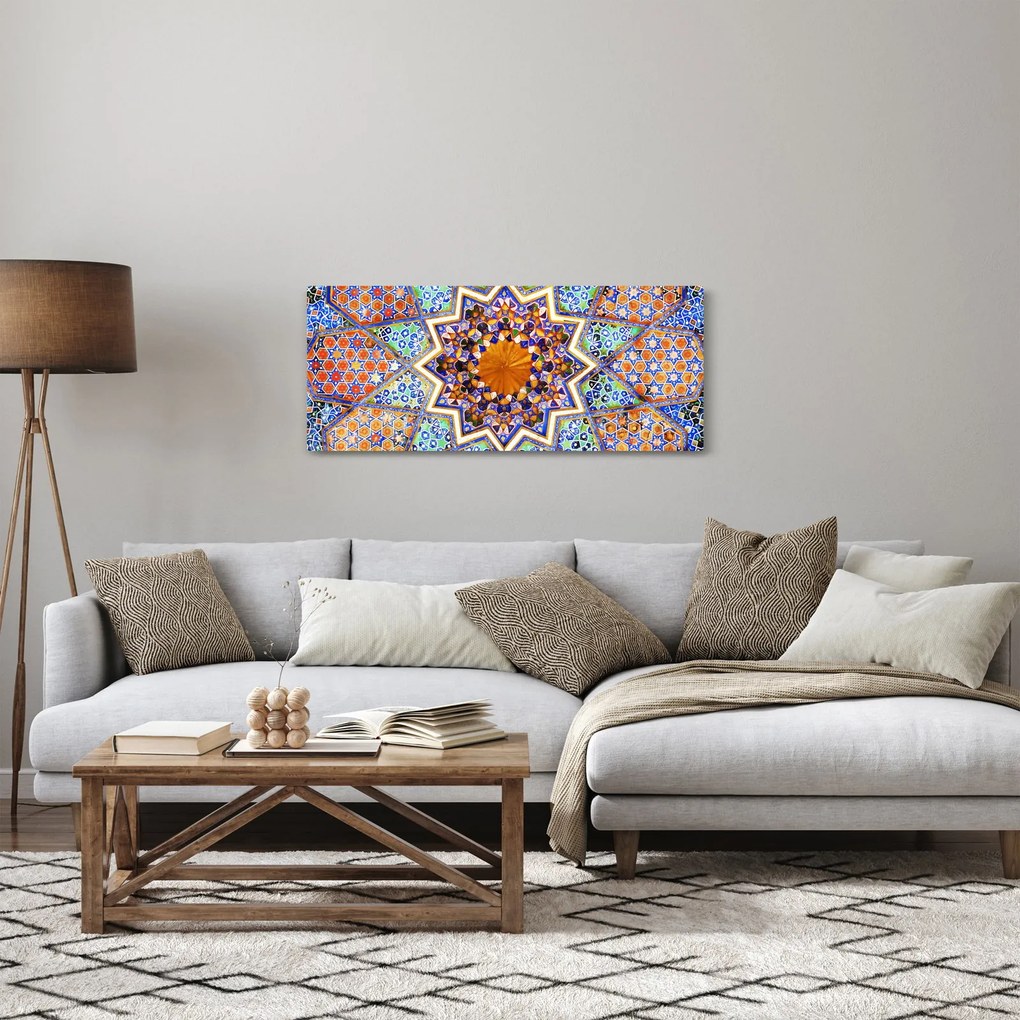 Obraz mozaiky (120x50 cm)
