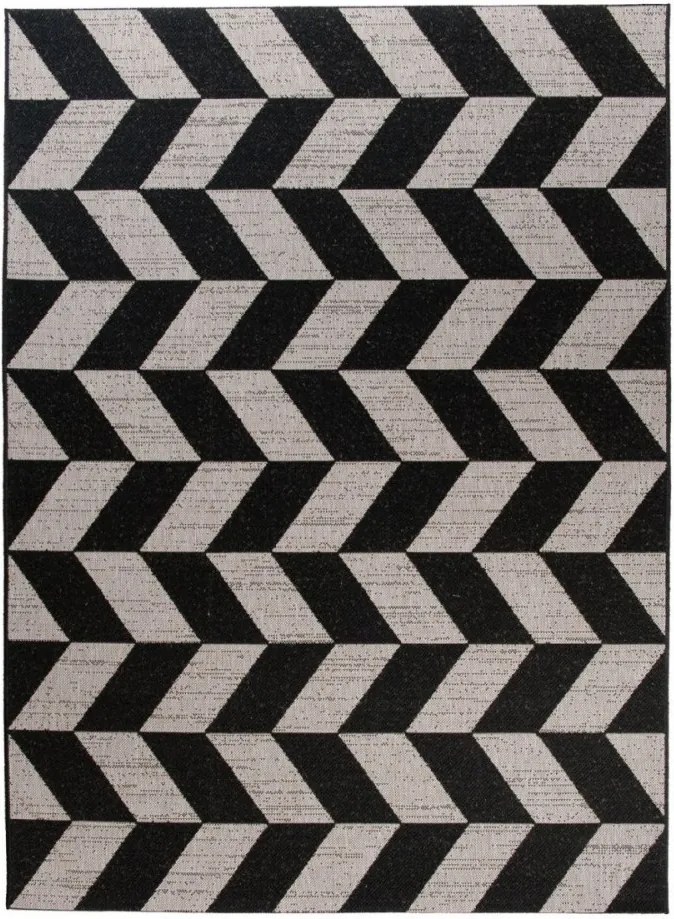 Kusový koberec Castro černý, Velikosti 60x110cm