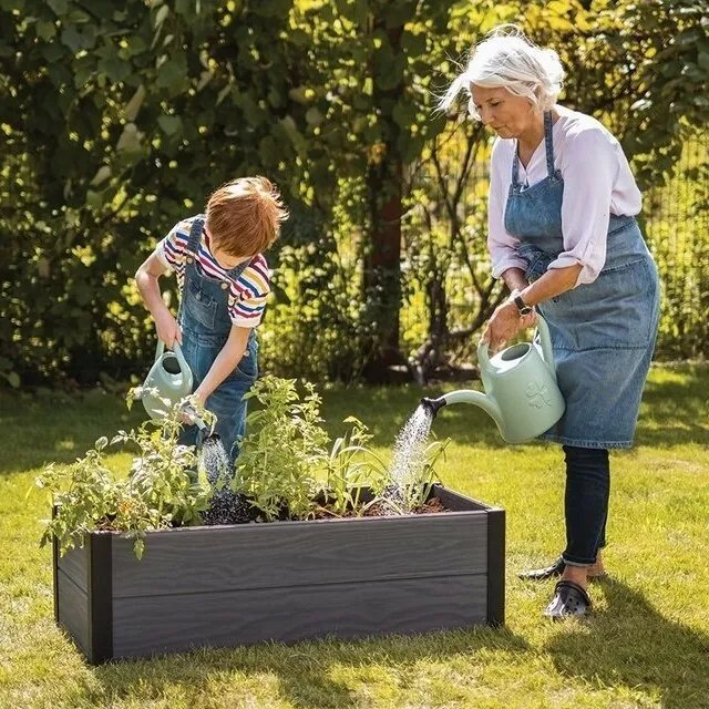 Keter Vyvýšený záhon sivá, 106 x 32 x 50 cm, S
