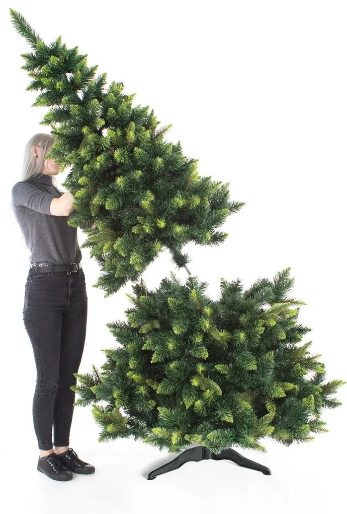 AmeliaHome Vianočný stromček Borovica Diana, 120 cm, 120 cm