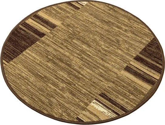 Protišmykový koberec ADAGIO 04 béžový kruh