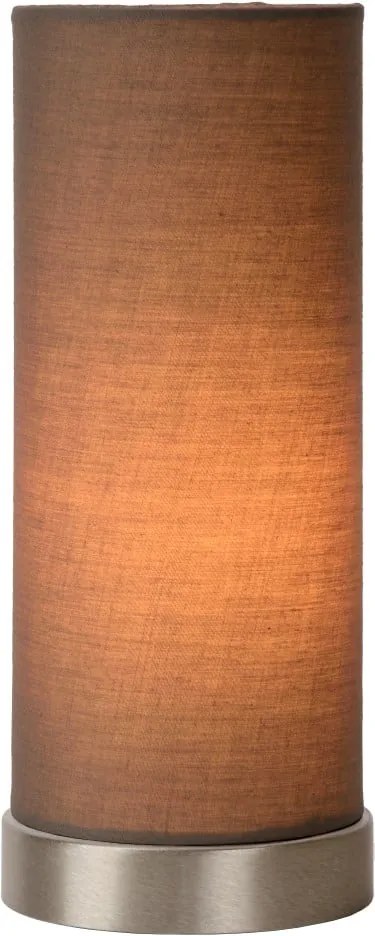 Stolové svietidlo LUCIDE TUBI Table Lamp E14 D10,5.5 H25.5cm Taup 03508/01/41