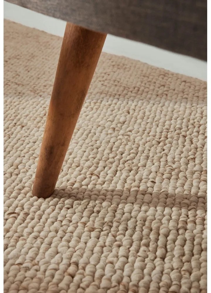 Krémovobiely prateľný behúň 80x240 cm Rocco Cream – Elle Decoration