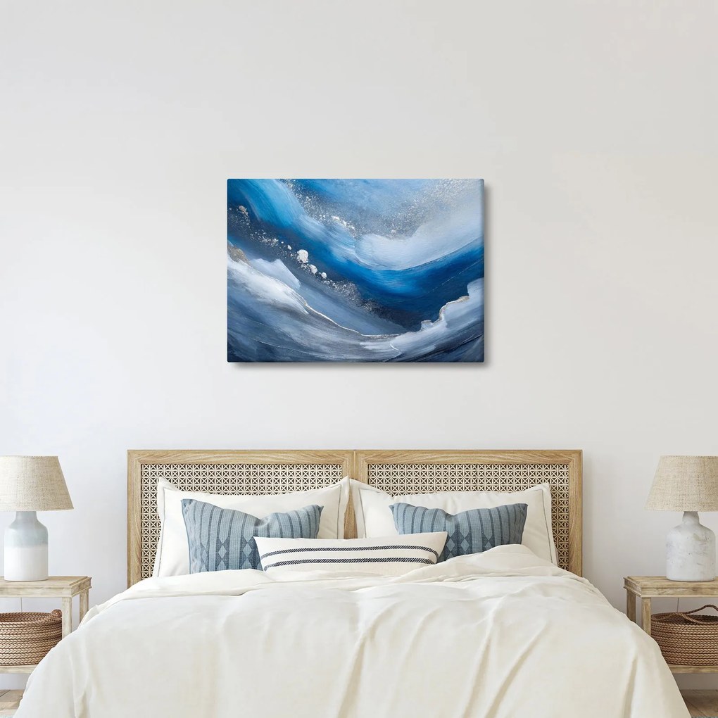 Obraz - Abstrakcia oceánu (70x50 cm)