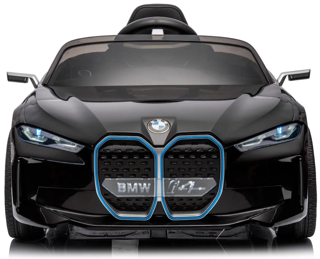 Detské elektrické autíčko na diaľkové ovládanie BestBerg BBCC-20B - BMW i4 / od 3 rokov / nosnosť 30 kg / čierne