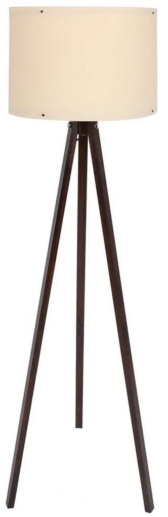Stojacia lampa Tripod Cream Walnut 101