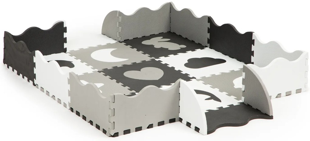 WELLHOX Hracia penová podložka pre deti "zvieratká a tvary"