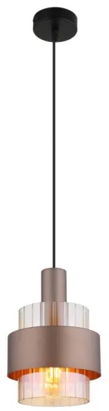 Globo 15560HA - Závesný luster na lane MILLEY 1xE27/60W/230V