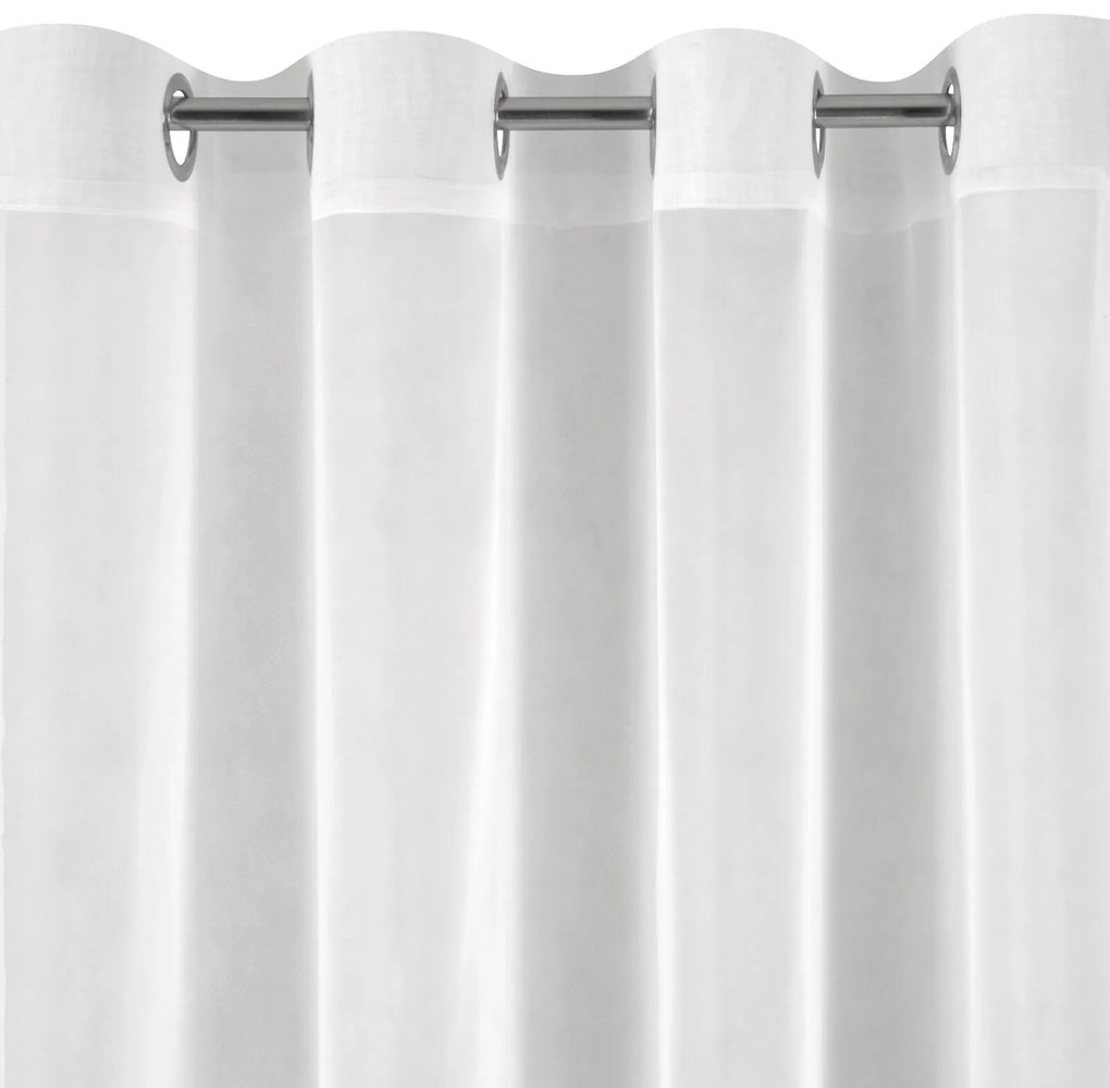 ZÁCLONA LUCY 400X250 CM BIELA