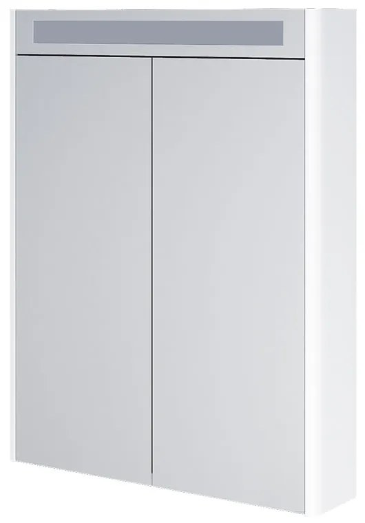 Mereo Mereo, Siena, galérka 64 cm, zrkadlová skrinka, MER-CN416GB