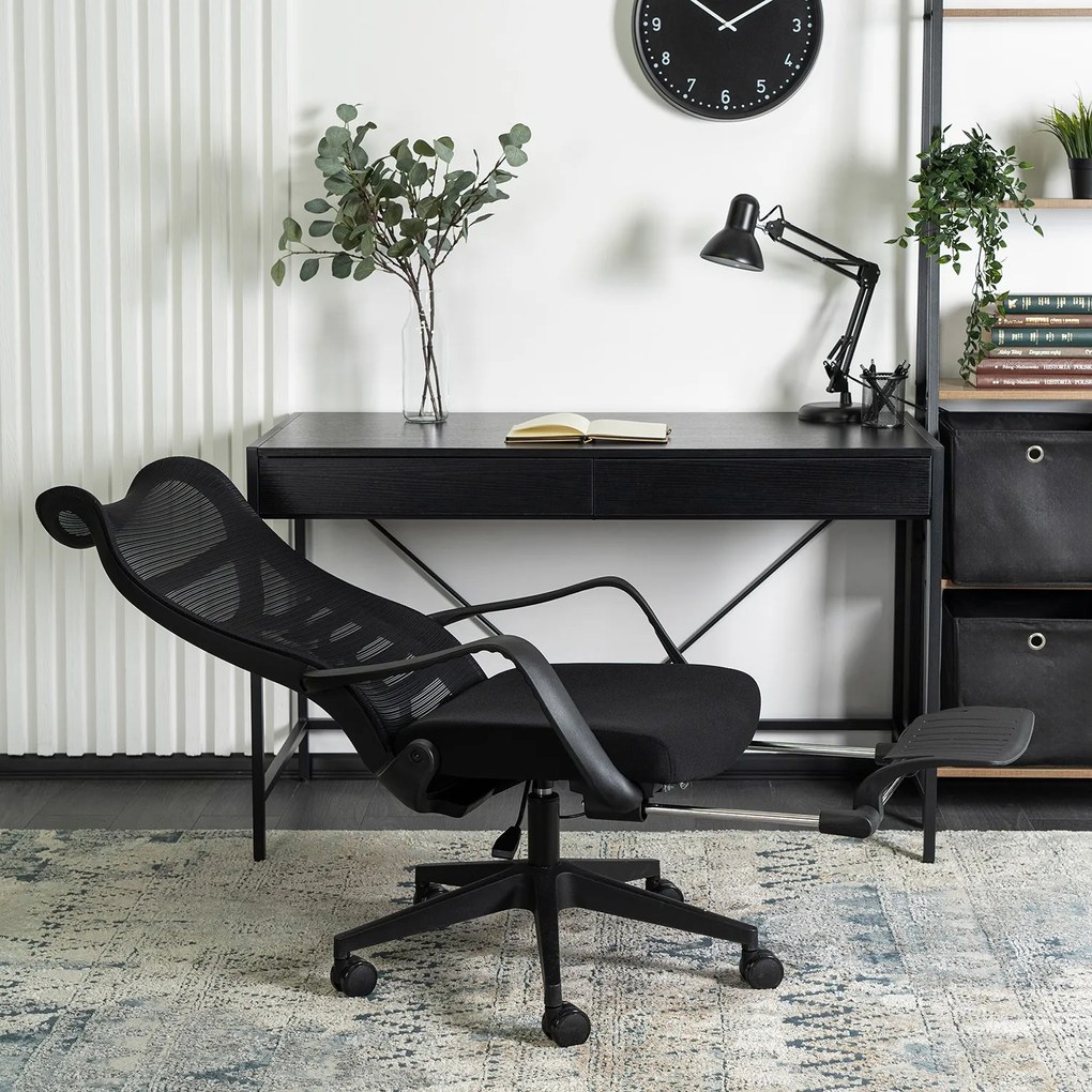 Kancelárska stolička Acton čierna