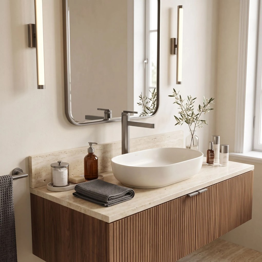 Rea Grace, vysoká umývadlová batéria, h-287, grafitová, REA-B8942