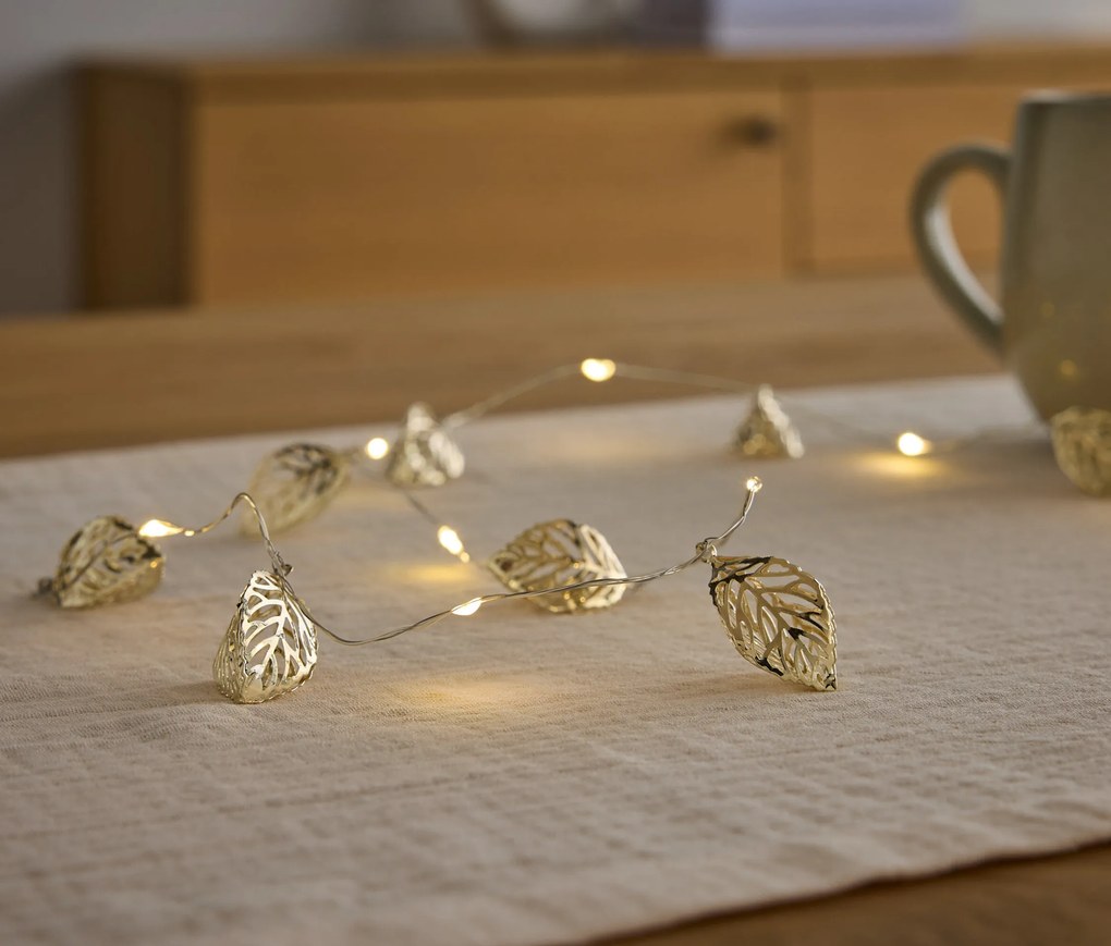 LED svetelná reťaz »Listy«