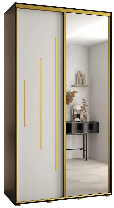 Skriňa 45 Canaris 13 130 čierna/biela/gold