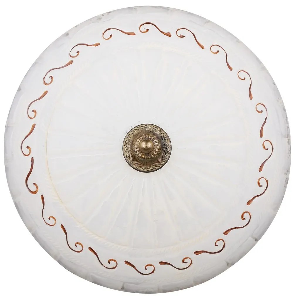 CLX Stropné vzorované osvetlenie LANCIANO, 1xE27, 60W, 39cm, okrúhle