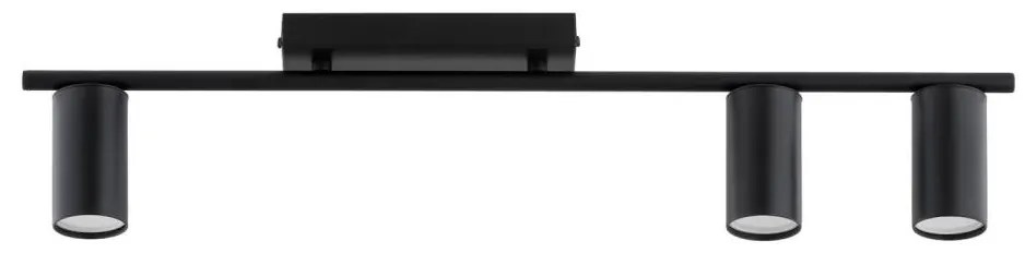 Bodové svietidlo KANON 3xGU10/10W/230V čierna