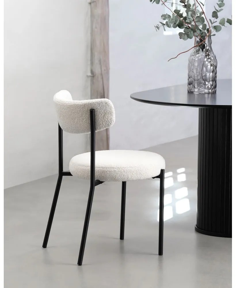 Biele jedálenské stoličky v súprave 2 ks Gimli – Unique Furniture