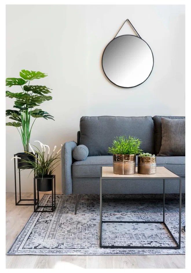 Nástenné zrkadlo ø 60 cm Trapani – House Nordic