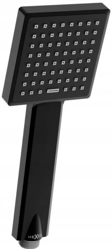 Ručná sprchová hlavica MAXMAX MEXEN R-45 - 1 funkcia - 225x85 mm - čierna, 79545-70