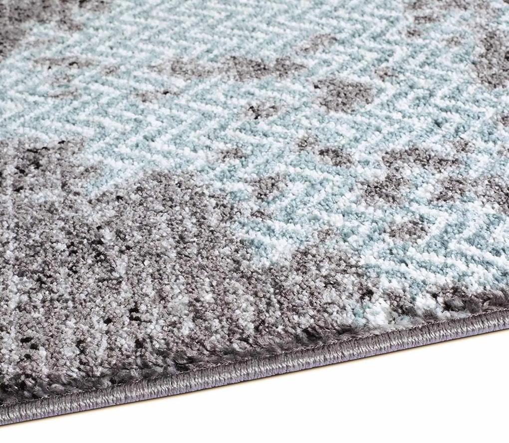 Dekorstudio Moderný koberec MODA SOFT sivo modrý 1137 Rozmer koberca: 80x300cm