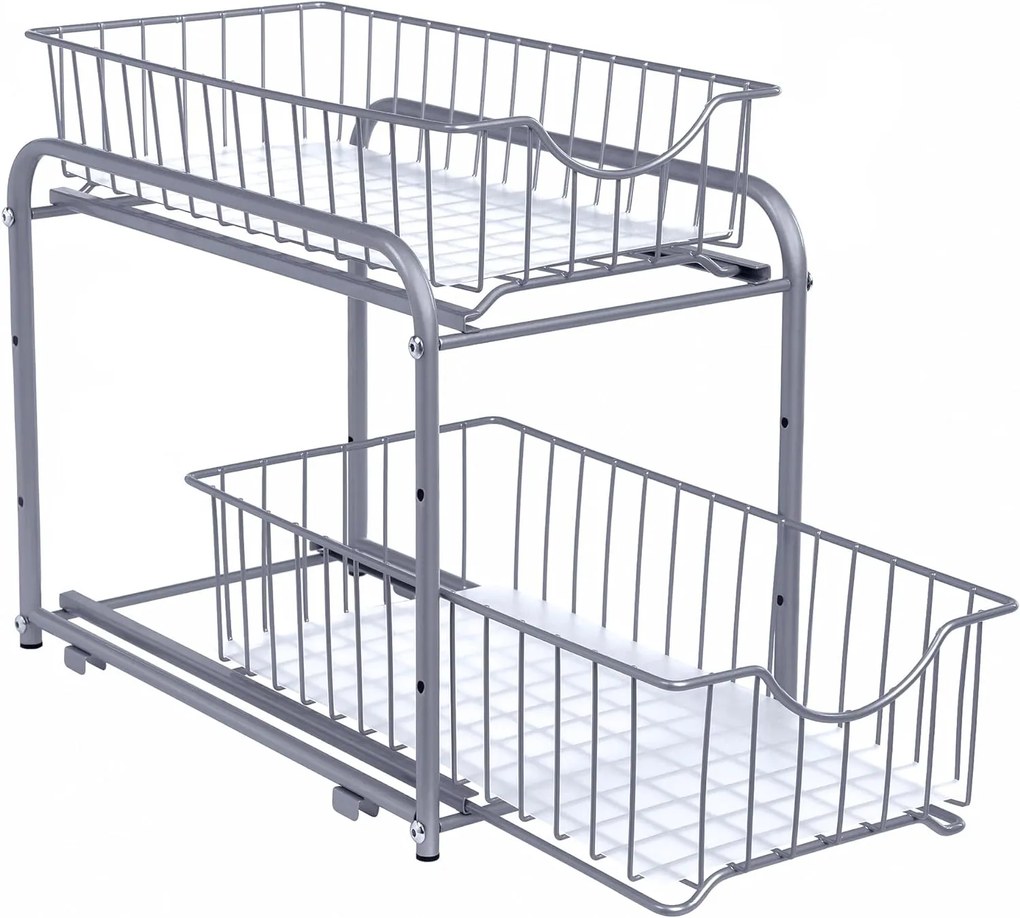 Malý (kuchynský) organizér - strieborný