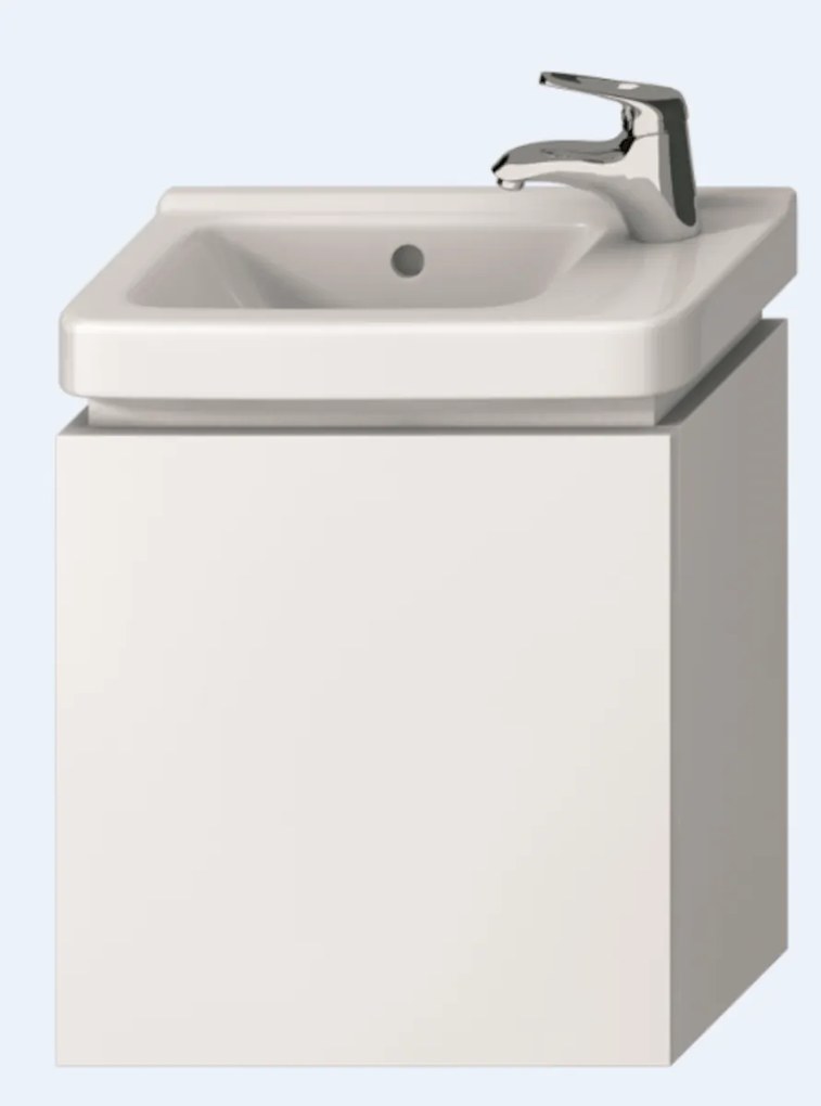 Kúpeľňová skrinka pod umývadlo Jika Cubito 55x32,2x48 cm biela H40J4223015001
