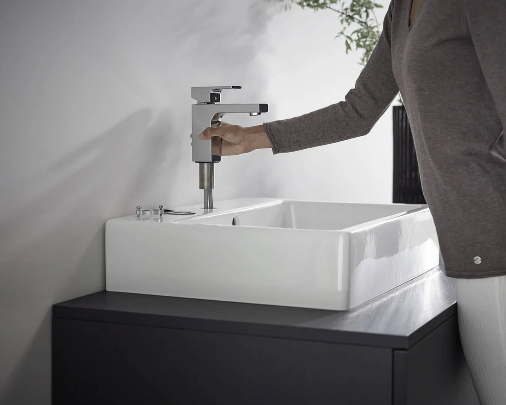 Hansgrohe Vernis Shape, umývadlová batéria s výpustom, EcoSmart, chrómová, HAN-71568000