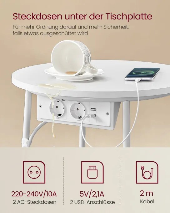 Príručný stolík LET228W02