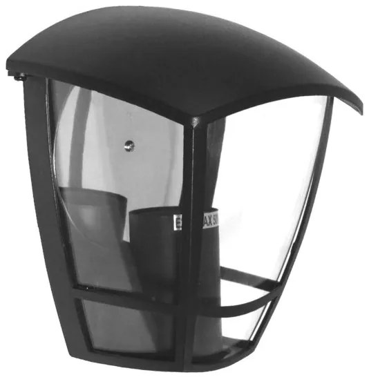 Vonkajšie nástenné svietidlo JULIA 1xE27/50W/230V IP54 čierna