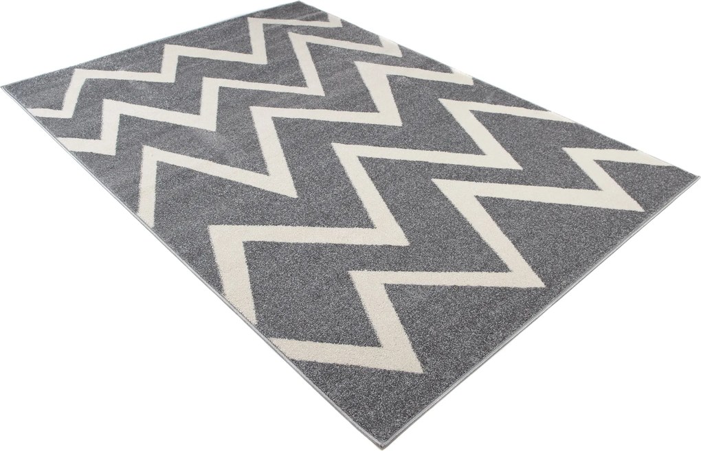 TA Koberec T422B SIVÉ MAROKO O0X Rozmer: 140x190 cm