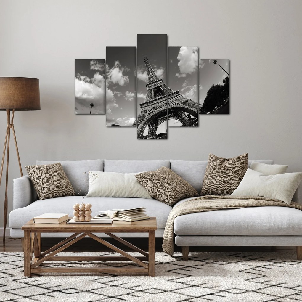 Obraz - Eiffelova veža v Paríži (150x105 cm)